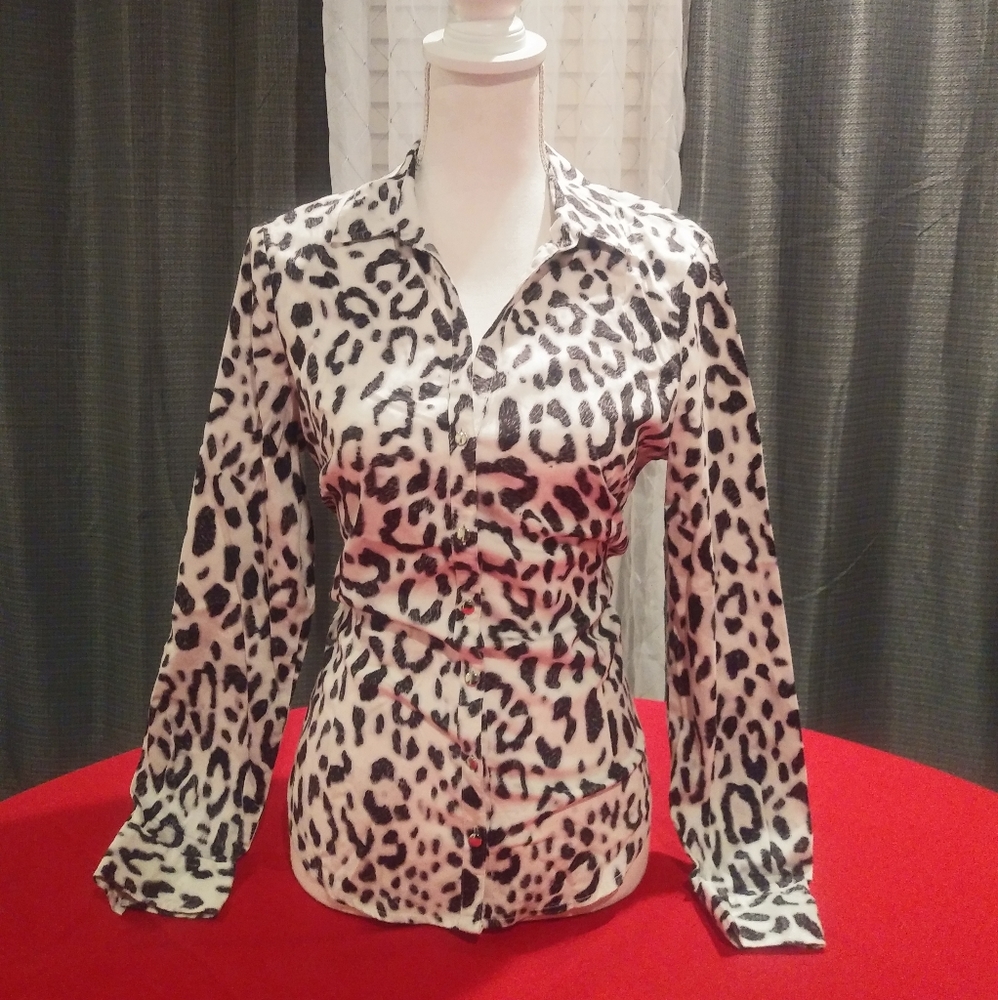 NYC Leopard Print Long Sleeve